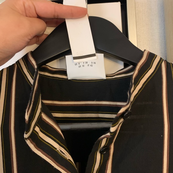 Akris Punto Striped Tiered Dress - Picture 5 of 8